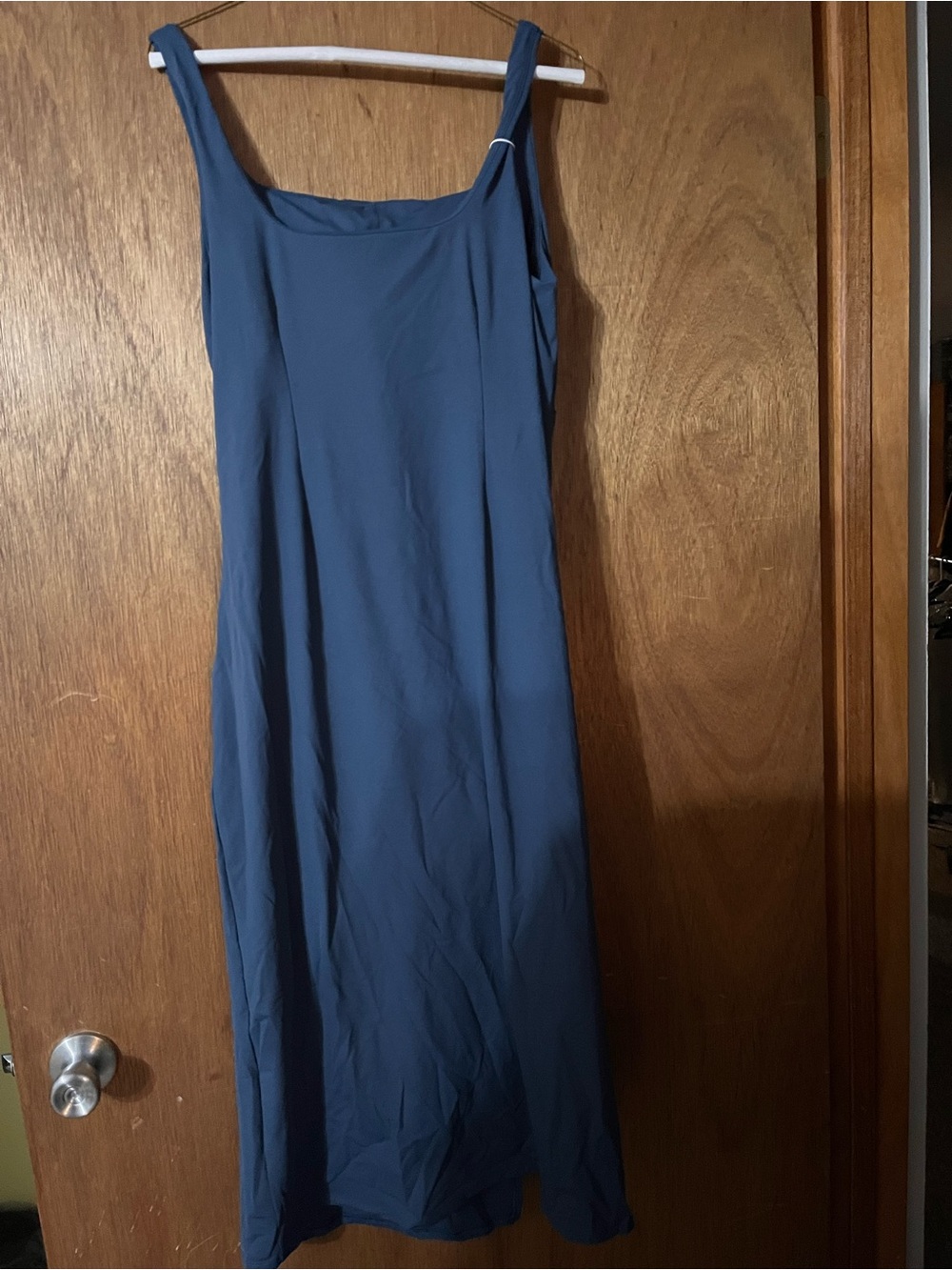 HALARA Blue Sleeveless Midi Dress - Picture 4 of 5